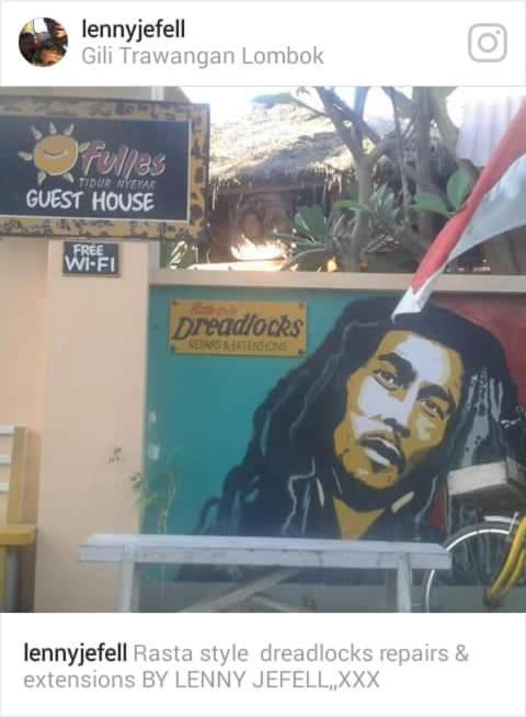 Fullesguesthouse Gili Trawangan Exteriér fotografie